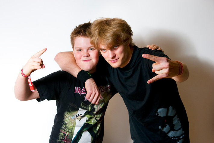 2009-04-11 - Rockfotostudion från Idrottshallen, Vänersborg