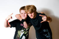 2009-04-11 - Rockfotostudion från Idrottshallen, Vänersborg