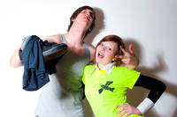 2009-04-11 - Rockfotostudion från Idrottshallen, Vänersborg