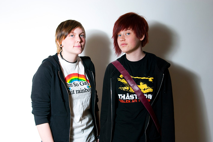 2009-04-11 - Rockfotostudion från Idrottshallen, Vänersborg