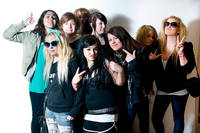 2009-04-11 - Rockfotostudion från Idrottshallen, Vänersborg