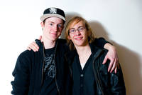 2009-04-11 - Rockfotostudion från Idrottshallen, Vänersborg