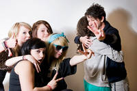 2009-04-11 - Rockfotostudion från Idrottshallen, Vänersborg
