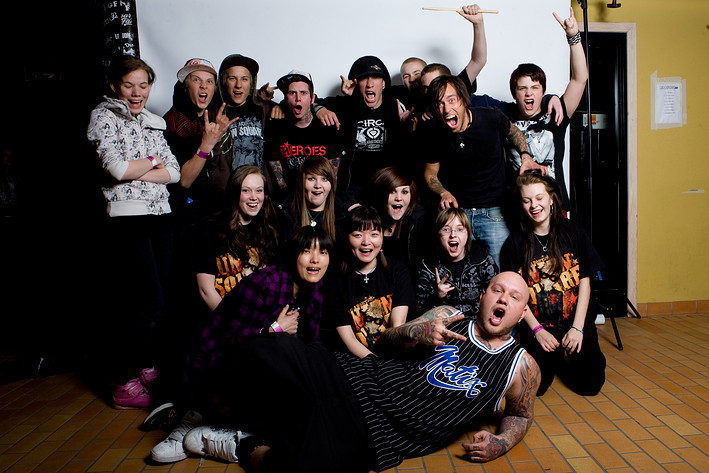 2009-05-09 - Rockfotostudion från Klubben, Stockholm