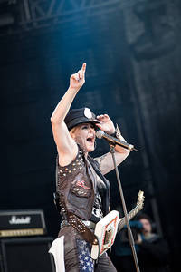 2009-06-05 - Lita Ford från Sweden Rock Festival, Sölvesborg