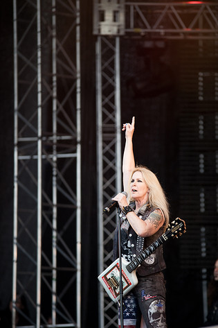 2009-06-05 - Lita Ford från Sweden Rock Festival, Sölvesborg