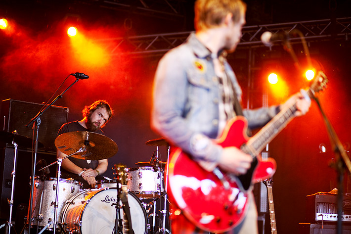 2009-06-25 - Kristoffer Åström & The Rainaways från Peace & Love, Borlänge