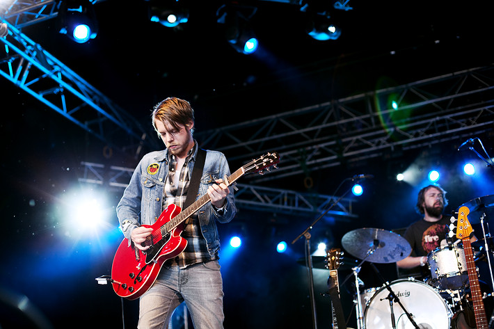2009-06-25 - Kristoffer Åström & The Rainaways från Peace & Love, Borlänge