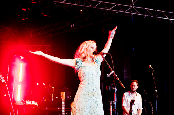 2009-06-25 - Sofia Karlsson från Peace & Love, Borlänge