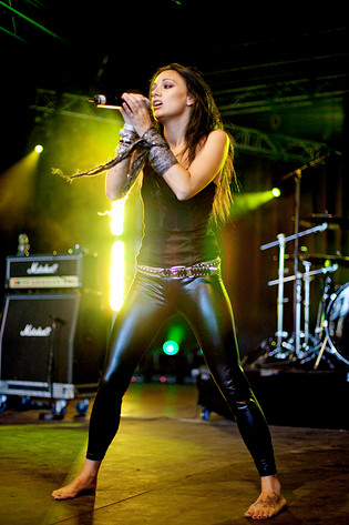 2009-06-25 - Lauren Harris från Peace & Love, Borlänge