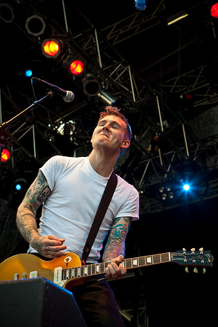 2009-06-25 - The Gaslight Anthem från West Coast Riot, Göteborg