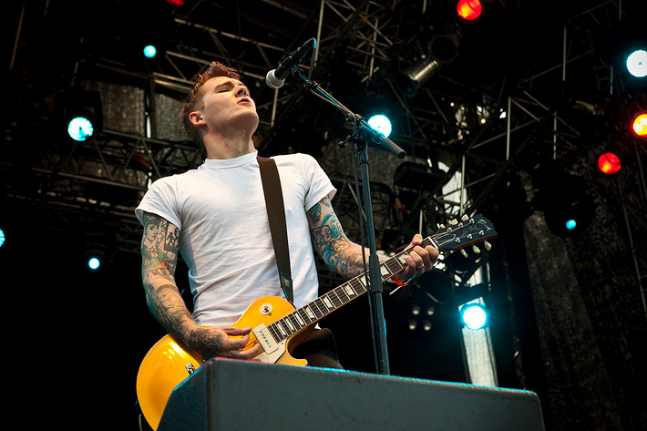 2009-06-25 - The Gaslight Anthem från West Coast Riot, Göteborg