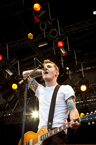 2009-06-25 - The Gaslight Anthem från West Coast Riot, Göteborg