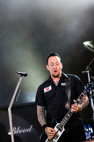 2009-06-25 - Volbeat från Peace & Love, Borlänge