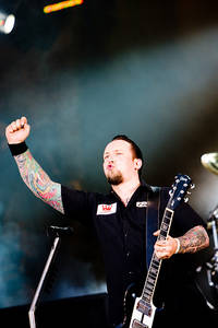 2009-06-25 - Volbeat från Peace & Love, Borlänge