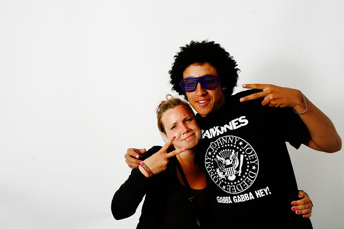 2009-06-25 - Rockfotostudion från Peace & Love, Borlänge
