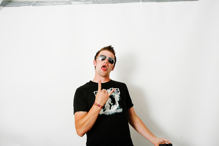 2009-06-25 - Rockfotostudion från Peace & Love, Borlänge