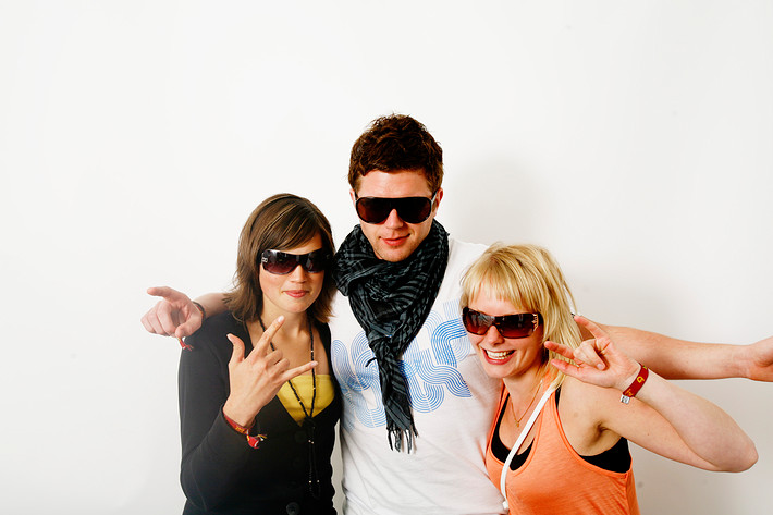 2009-06-25 - Rockfotostudion från Peace & Love, Borlänge