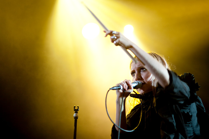 2009-06-25 - Lykke Li från Peace & Love, Borlänge