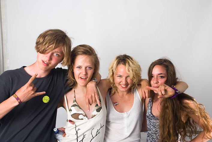 2009-06-25 - Rockfotostudion från Peace & Love, Borlänge