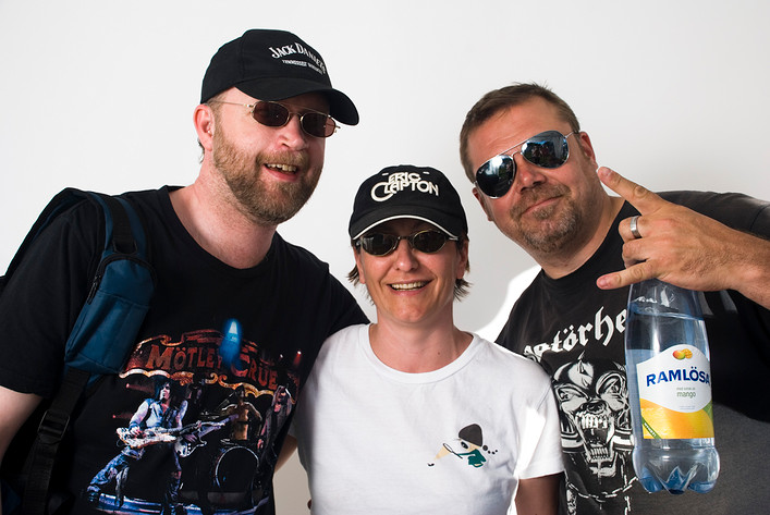 2009-06-25 - Rockfotostudion från Peace & Love, Borlänge