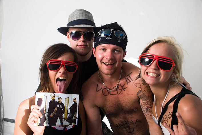2009-06-25 - Rockfotostudion från Peace & Love, Borlänge