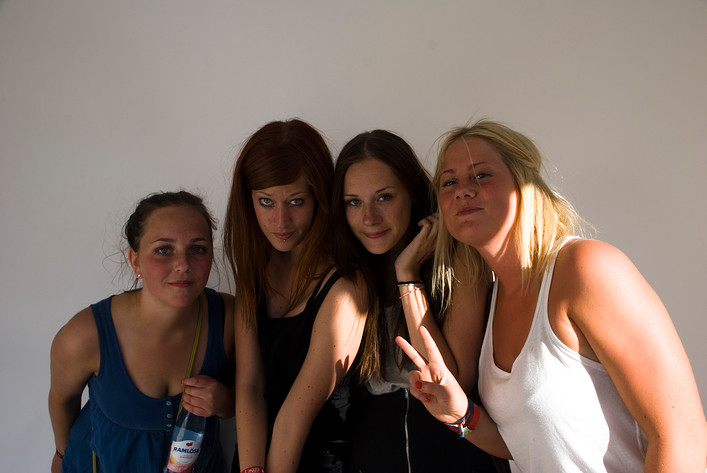 2009-06-25 - Rockfotostudion från Peace & Love, Borlänge
