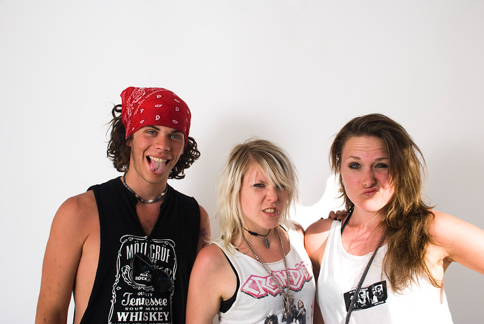 2009-06-25 - Rockfotostudion från Peace & Love, Borlänge