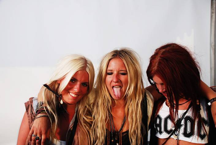 2009-06-25 - Rockfotostudion från Peace & Love, Borlänge