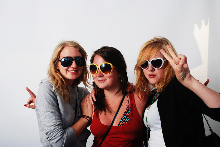 2009-06-25 - Rockfotostudion från Peace & Love, Borlänge