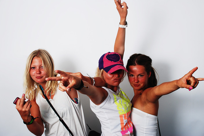 2009-06-25 - Rockfotostudion från Peace & Love, Borlänge