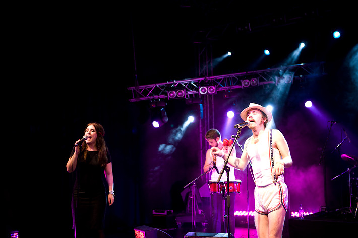 2009-06-26 - Hägga & The Thieves From The North från Peace & Love, Borlänge