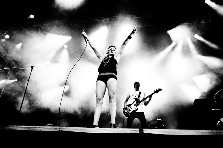 2009-06-26 - The Sounds från Peace & Love, Borlänge