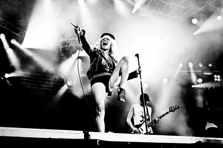 2009-06-26 - The Sounds från Peace & Love, Borlänge