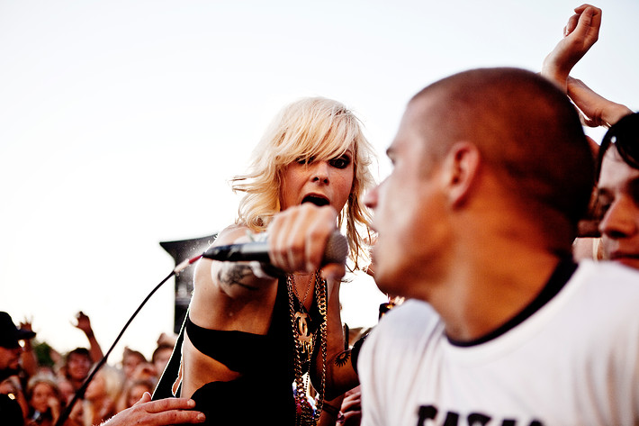2009-06-26 - The Sounds från Peace & Love, Borlänge