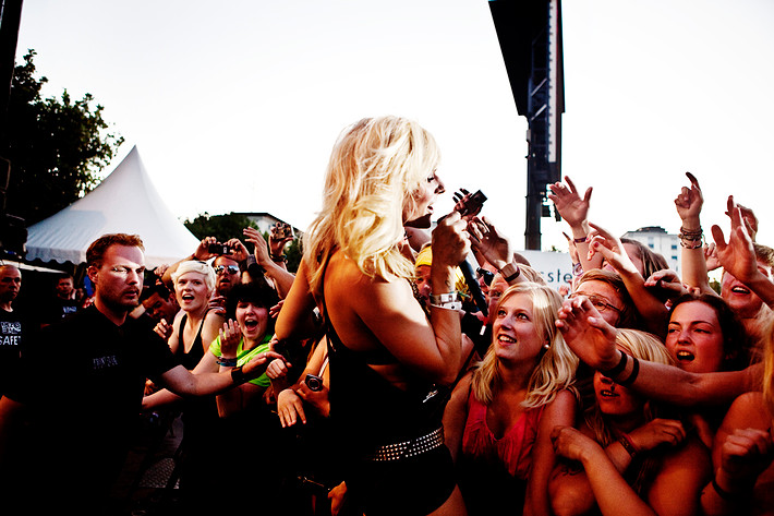 2009-06-26 - The Sounds från Peace & Love, Borlänge