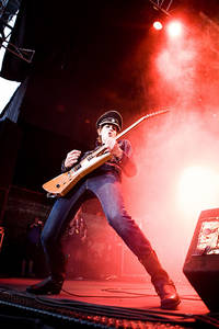 2009-06-26 - Turbonegro från Peace & Love, Borlänge