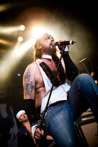 2009-06-26 - Turbonegro från Peace & Love, Borlänge
