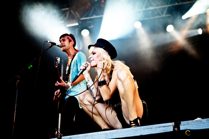 2009-06-26 - The Sounds från Peace & Love, Borlänge