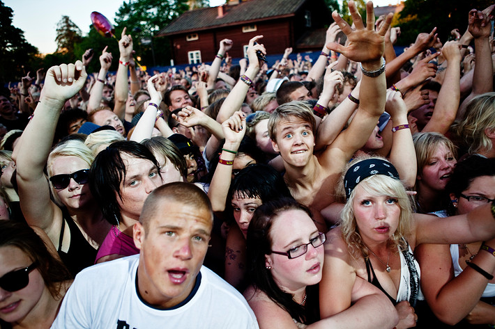 2009-06-26 - The Sounds från Peace & Love, Borlänge