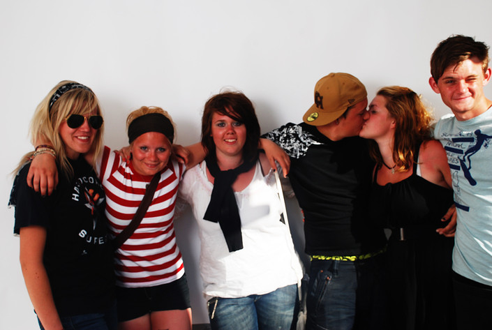 2009-06-26 - Rockfotostudion från Peace & Love, Borlänge