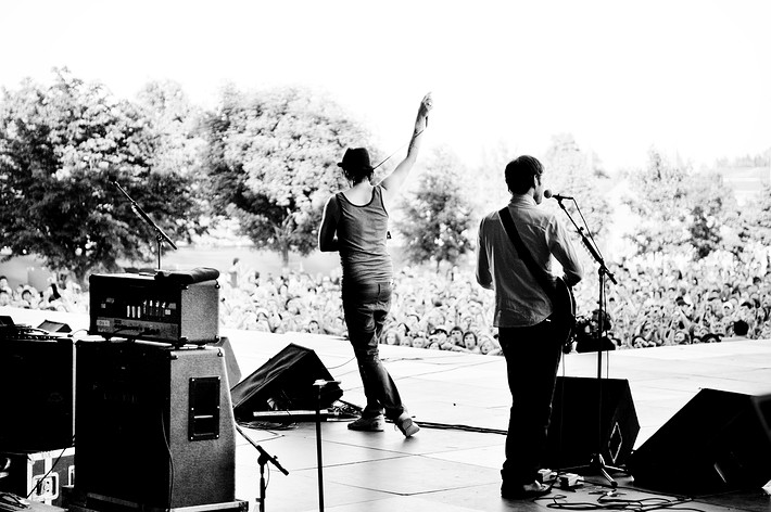 2009-06-26 - Babyshambles från Peace & Love, Borlänge