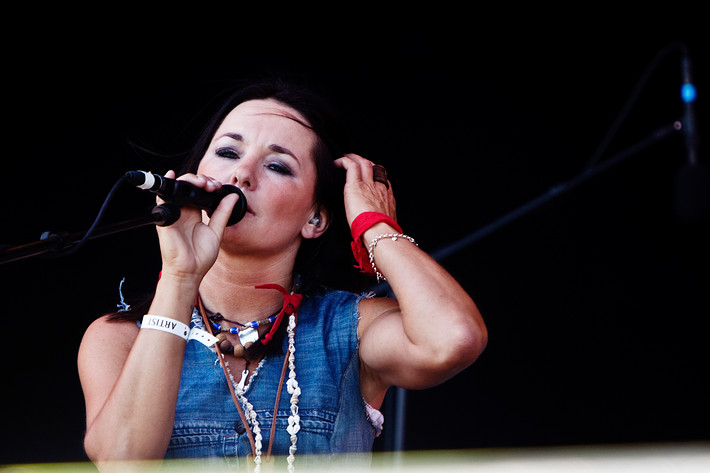 2009-06-27 - Sophie Zelmani från Peace & Love, Borlänge
