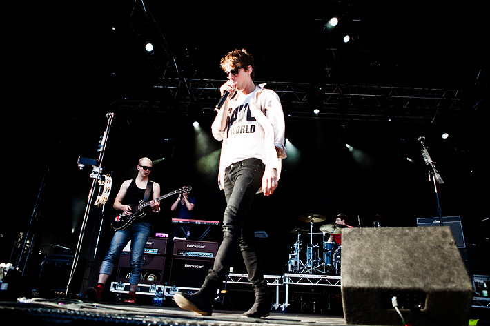 2009-06-27 - Razorlight från Peace & Love, Borlänge