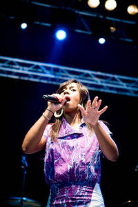 2009-07-02 - Santigold från Arvikafestivalen, Arvika