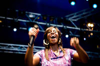 2009-07-02 - Santigold från Arvikafestivalen, Arvika