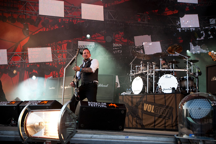 2009-07-02 - Volbeat från Roskildefestivalen, Roskilde