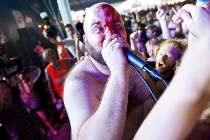 2009-07-02 - Fucked Up från Roskildefestivalen, Roskilde