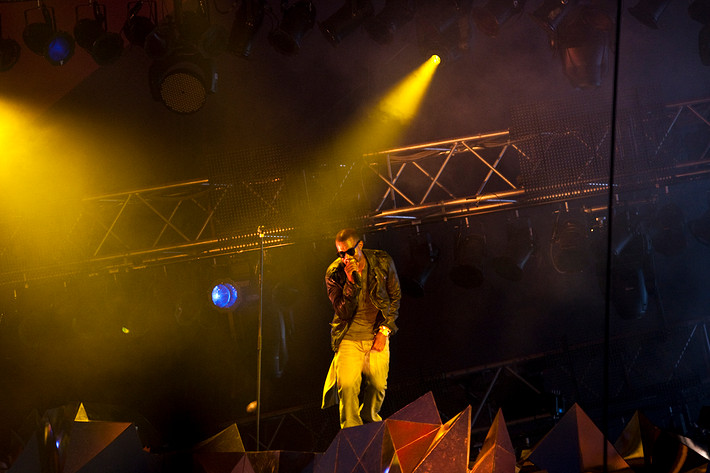 2009-07-02 - Kanye West från Roskildefestivalen, Roskilde