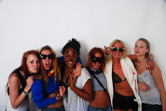 2009-06-27 - Rockfotostudion från Peace & Love, Borlänge